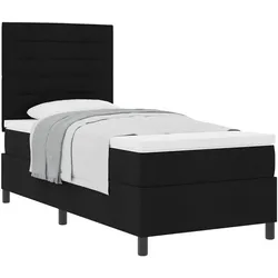 vidaXL, Boxspringbett, Jaburos (Linien-Design) (100 x 200 cm)