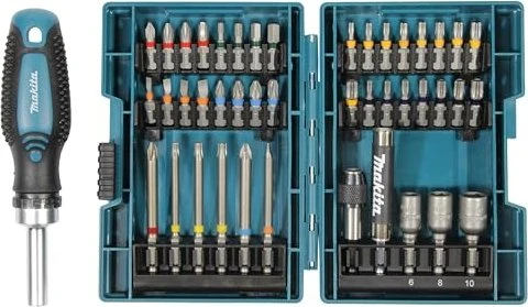 Makita E-25096 Ratchet and Screwdriver - 44 Pieces