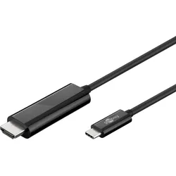 goobay Kabel HDMI/ USB C 77528 1.8 m