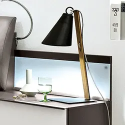 Musterring Nachttisch-Paneel San Diego 2er Set Glas Braun Havanna