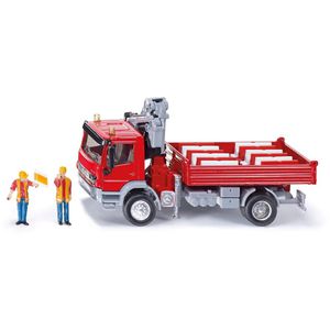 siku Baustellenfahrzeug 3534 Mercedes Benz Atego mit Kran, Metall/Kunststoff, Maßstab 1:50