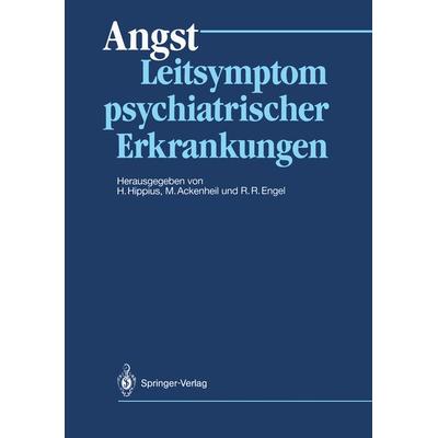 Angst, Taschenbuch von , Springer Berlin, 978-3-540-18228-3