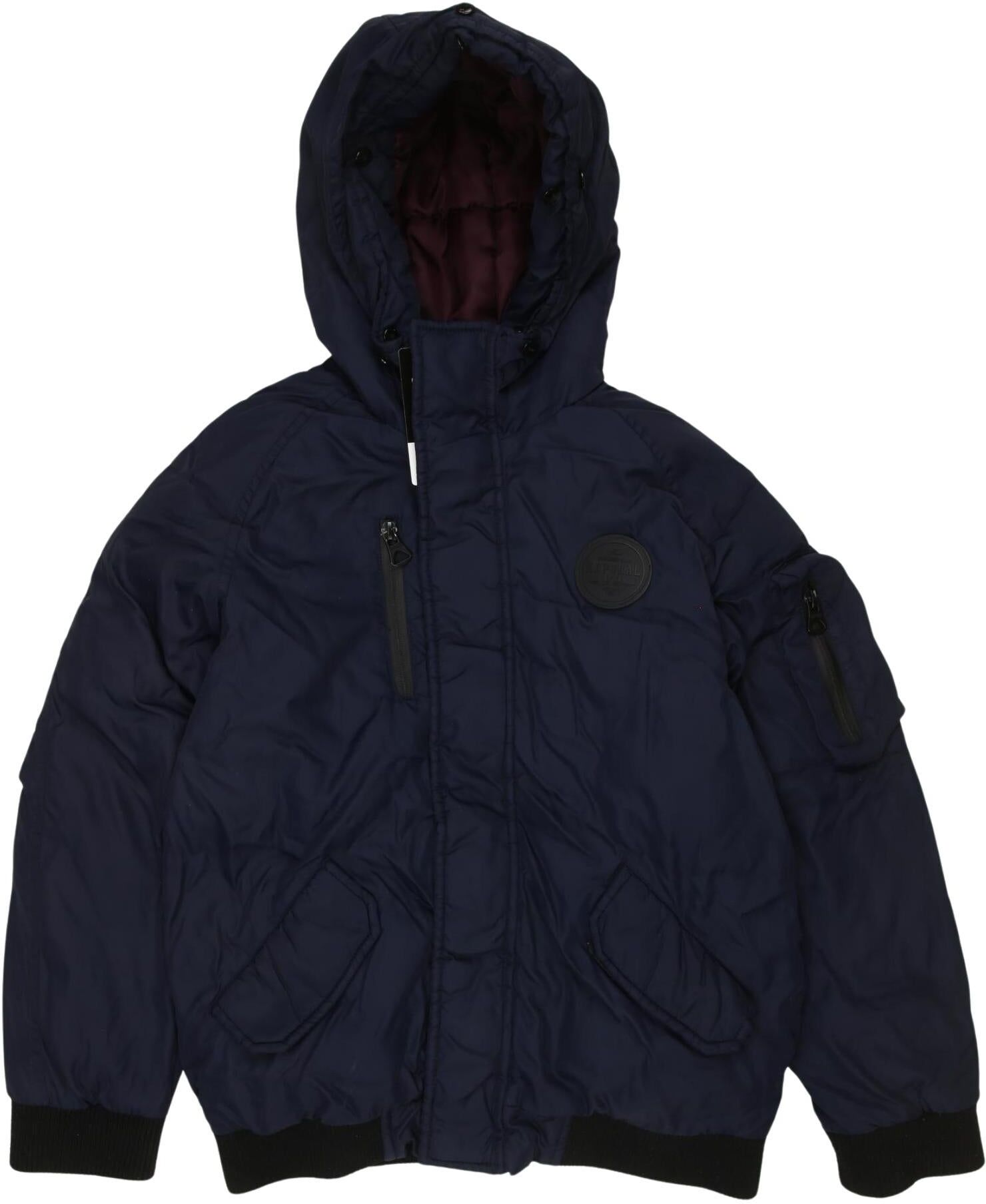 Kaporal Jungen Jacke oder Mantel, Marineblau, Gr. EU 140, Synthetik - Second Hand