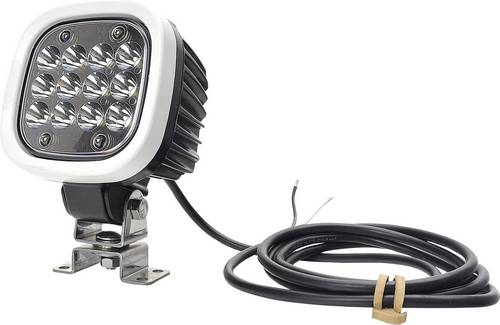 WAS Arbeitsscheinwerfer 12 V, 24 V, 36 V, 48 V, 60 V, 70V W130 8000 Spot 1215 Weitreichende Ausleuchtung (B x H x T) 110 x 159