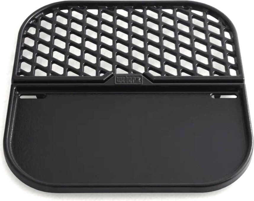 Weber 8858 Piastra Per Barbecue In Ghisa Dimensioni 36x36 Cm Colore Nero - 8858