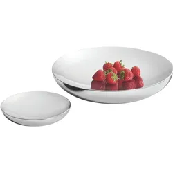 Philippi Schale Uno S doppelwandig ø 16 cm, Schüssel + Schale, Silber