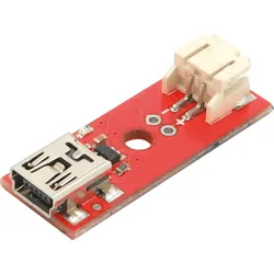 DEBO1 3.7LI 0.5A - Entwicklerboards - Ladeplatine für 3,7V Li-Akkus, Mini-USB, 0,5A