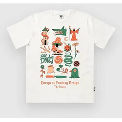 The Dudes European Fantasy Design Classic T-Shirt off / white Gr. M