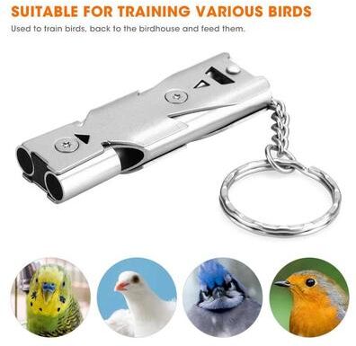 Multisell Products Hub Ultrasonic Bird Training Whistle For Recall Control   Dual Tone Pet Bird Training Tool Ultrasonic Bird Training Whistle For Recall Control   Dual Tone Pet Bird Training Tool