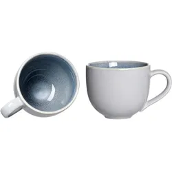 6er-Set Ritzenhoff & Breker Kaffeetasse Skagen 220 ml Porzellan Blau