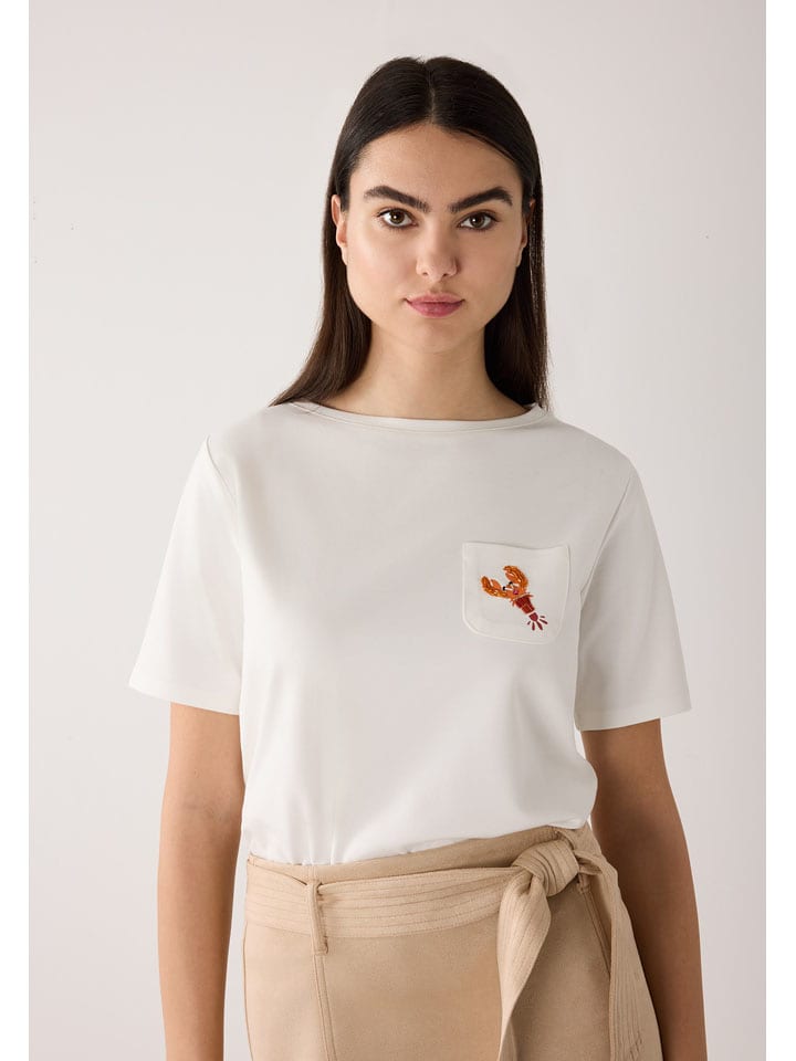 More & More Shirt in Creme - 40