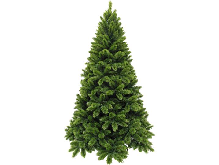 Triumph Tree Arbre de Noël artificiel Tsuga - 147x147x230 cm - Aiguille dure - Vert