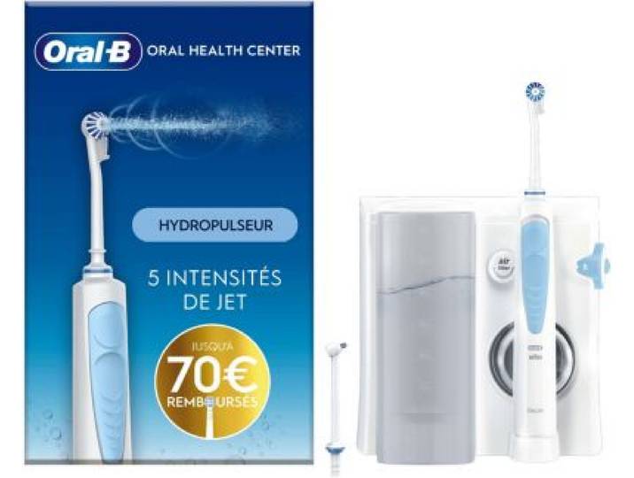 Oral-B - Hydropulseur Oxyjet + 2 Refills