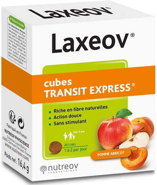 Nutreov Laxeov Cubos Maçã e Alperce 20 unidades