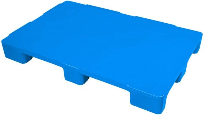 E. S. B. Palette hygiénique fermée format Europe 9 pieds bleu capacité 1 250 kg (HPFEG7G130F9GX5010)
