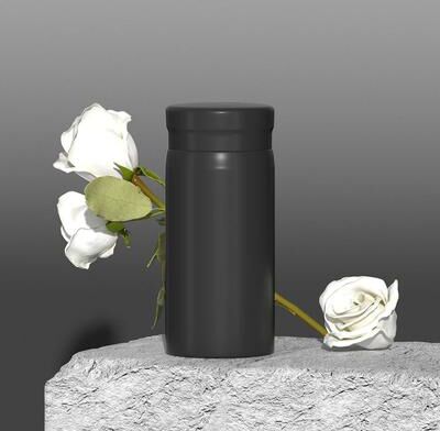 Inspire Select Mini 316 Stainless Steel Insulated Thermos Cup Leakproof Vacuum Coffee & Kids School Bottle black 6.8 Fl Oz