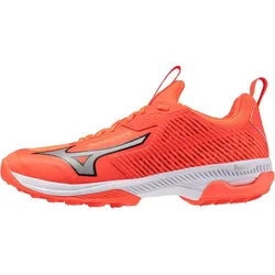 Mizuno Wave Panthera 2 Feldhockeyschuhe 80 - lava orange/white/black 42