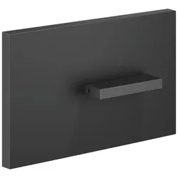 Dornbracht Abdeckplatte für WC-UP-Spülkasten der Firma TeCe SERIENNEUTRAL 12660979 Schwarz matt 12660979-33