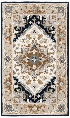 SAFAVIEH Handmade Heritage Asia Traditional Oriental Wool Rug