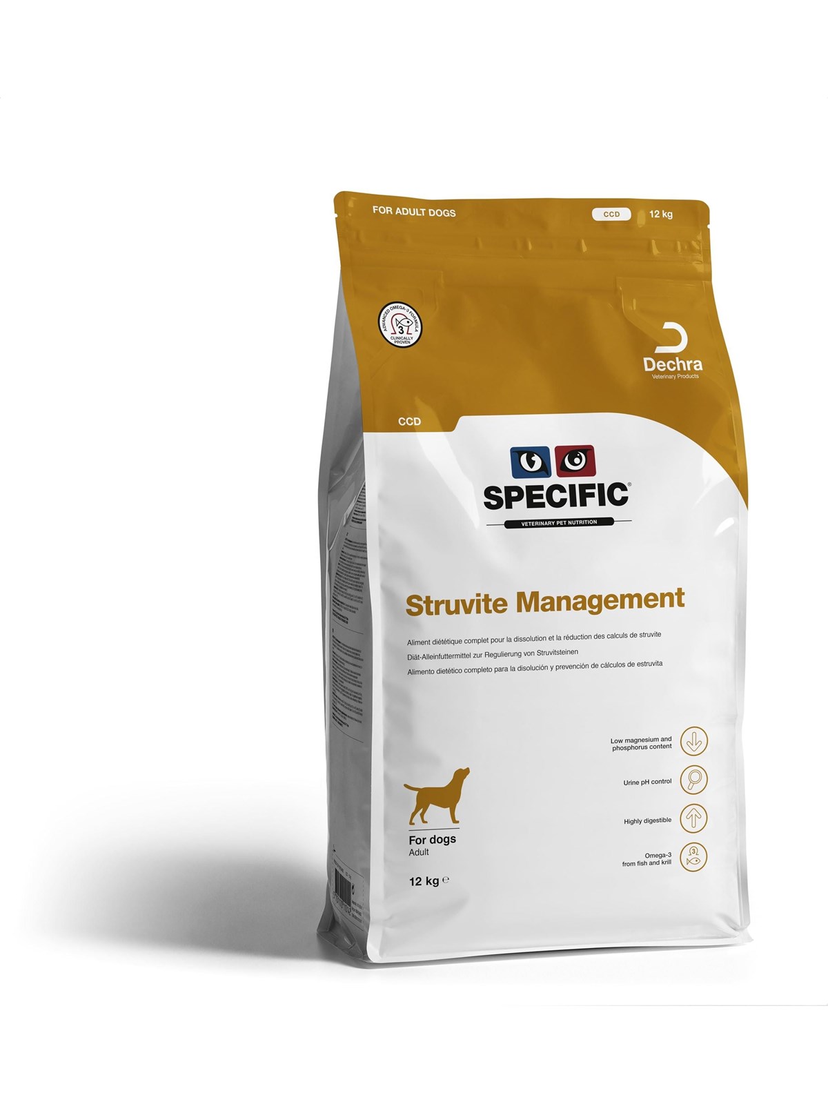 SPECIFIC SPECIAL CARE Dog STRUVITE MANAGEMENT CCD 12 kg
