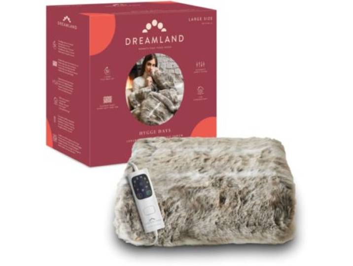 Dreamland - Couverture Chauffante Hygge Days Husky D'alaska 6t 160x120