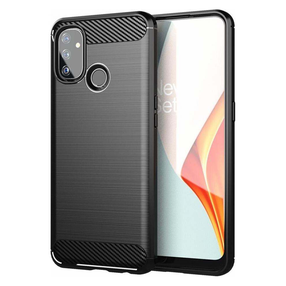 Screenguard OnePlus Nord N100 Hülle Carbon Brushed Soft TPU (OnePlus Nord N100) (00027664)