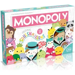 Winning Moves Squishmallows Monopoly (Englisch, 2 - 6 Spieler)