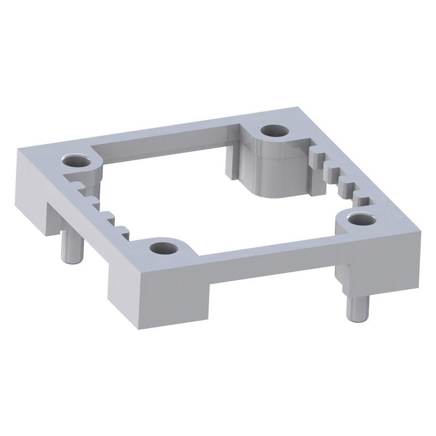 Allnet BrickRknowledge Zwischensteg 1x1 transparent 10er Pack (ALL-BRICK-0307)