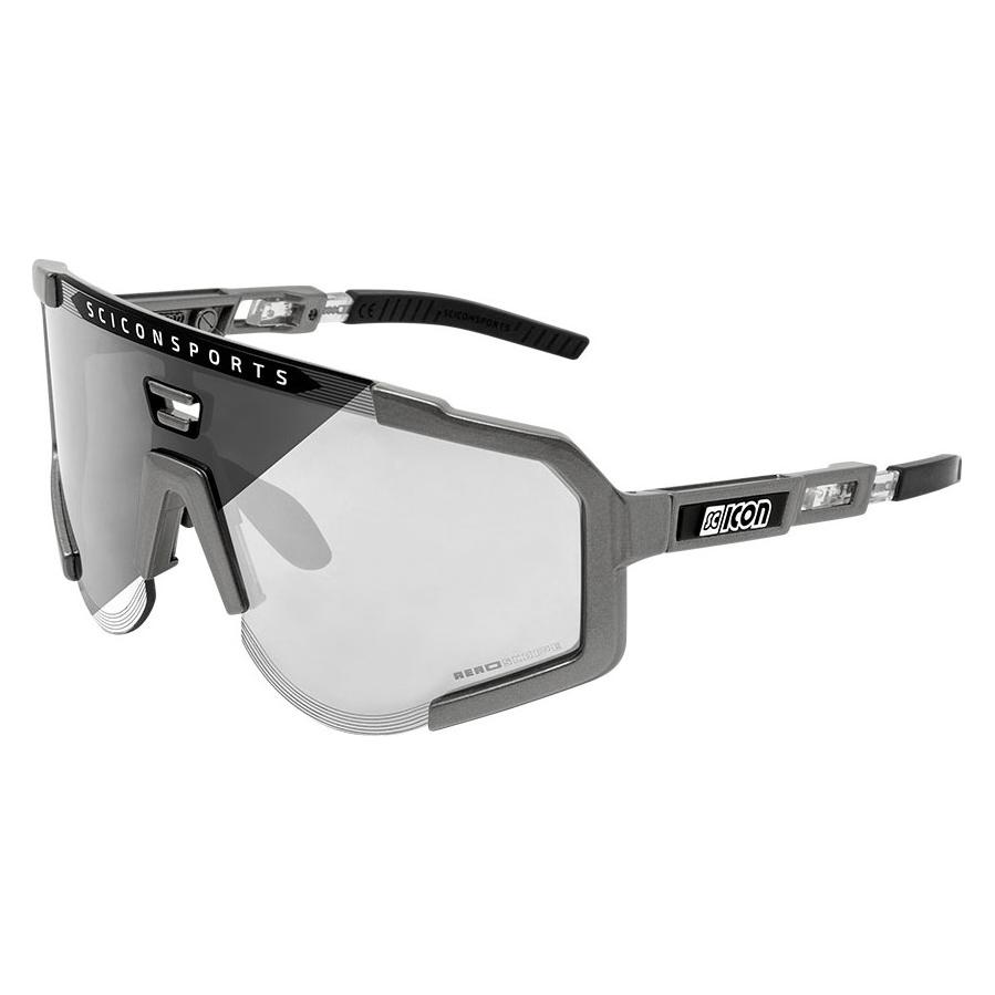 Scicon Aeroscope - Sport Performance Sunglasses, Anthracite/Photochromic (anthracite grey, Photochromic Silver Mirror) (43885626)