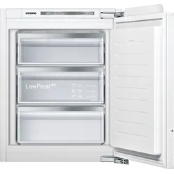 Siemens iQ500, GI11VAFE0 Einbau-Gefrierschrank, 71.2 x 55.8 cm, Flachscharnier