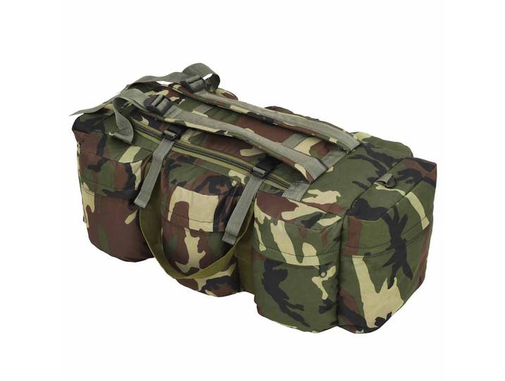 vidaXL 3-in-1 Seesack Armee-Stil 45 L Camouflage