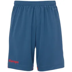 Kempa Player Handballshorts Herren ice grau/fluo rot L