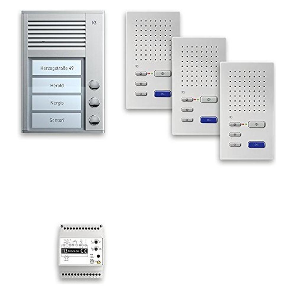TCS pre:Pack Audio, Aufputz, PPAF03-EN/02, 3 Tasten (PPAF03-EN/02)