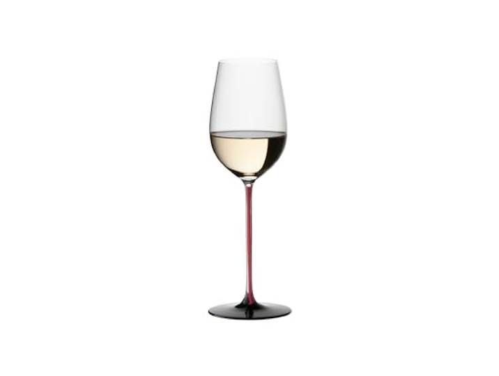 RIEDEL Black Series Collector's Edition Riesling Grand Cru - Rot - Schwarz - Einzelpackung, Weinglas, Kristallglas, Spülmaschinenfest - 4100/15R