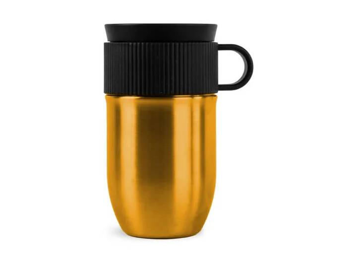 Sagaform Tasse de voiture thermos Ted 32 cm Or