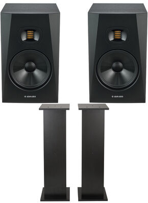ADAM Audio T8V ComboStand Bundle Noir