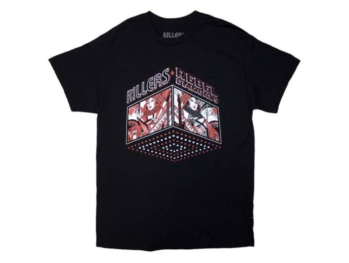 The Killers Tour 24 Rebel Diamonds T Shirt S