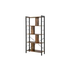 Bücherregal  Barden , braun , Maße (cm): B: 74 H: 154,5