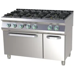 RM GASTRO Thermik Serie 700 Gasherd mit Elektro-Backofen SPT-780/21GE