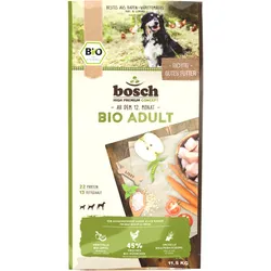 bosch Bio Adult Hühnchen & Apfel Hundetrockenfutter 11,5 Kilogramm