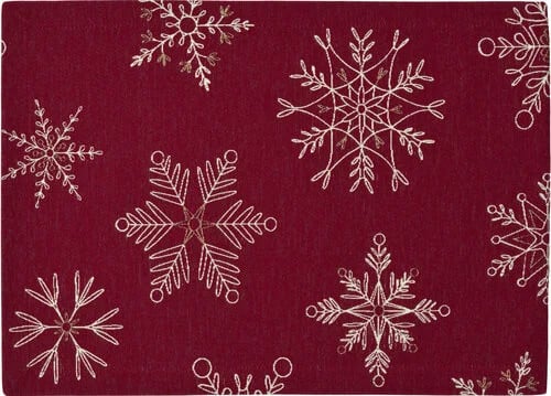 Sander placemat Blizzard 35x50 cm - Red