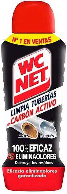 WC-NET Limpia Tuberías Carbón Activo