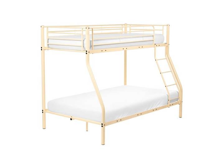 Lit superposé Métal CHADURIE 90/120 x 200 cm Beige