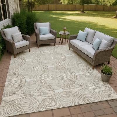 Addison Rugs Machine Washable Indoor/ Outdoor Modern Pune Chantille Rug