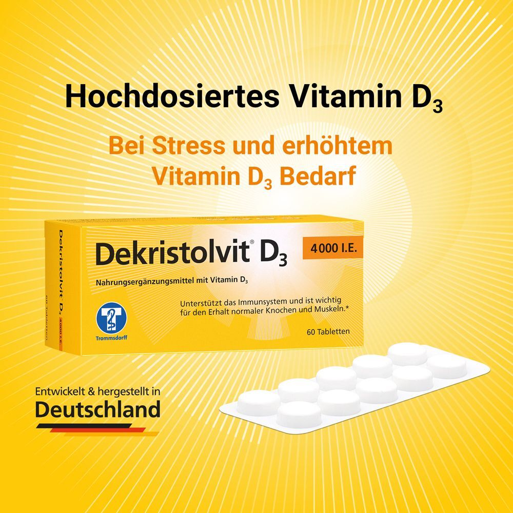 Dekristolvit D3 4000 I.e. Tabletten 60 St