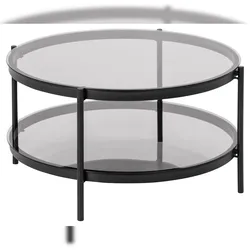 Ebuy24 Bayo Couchtisch grau.