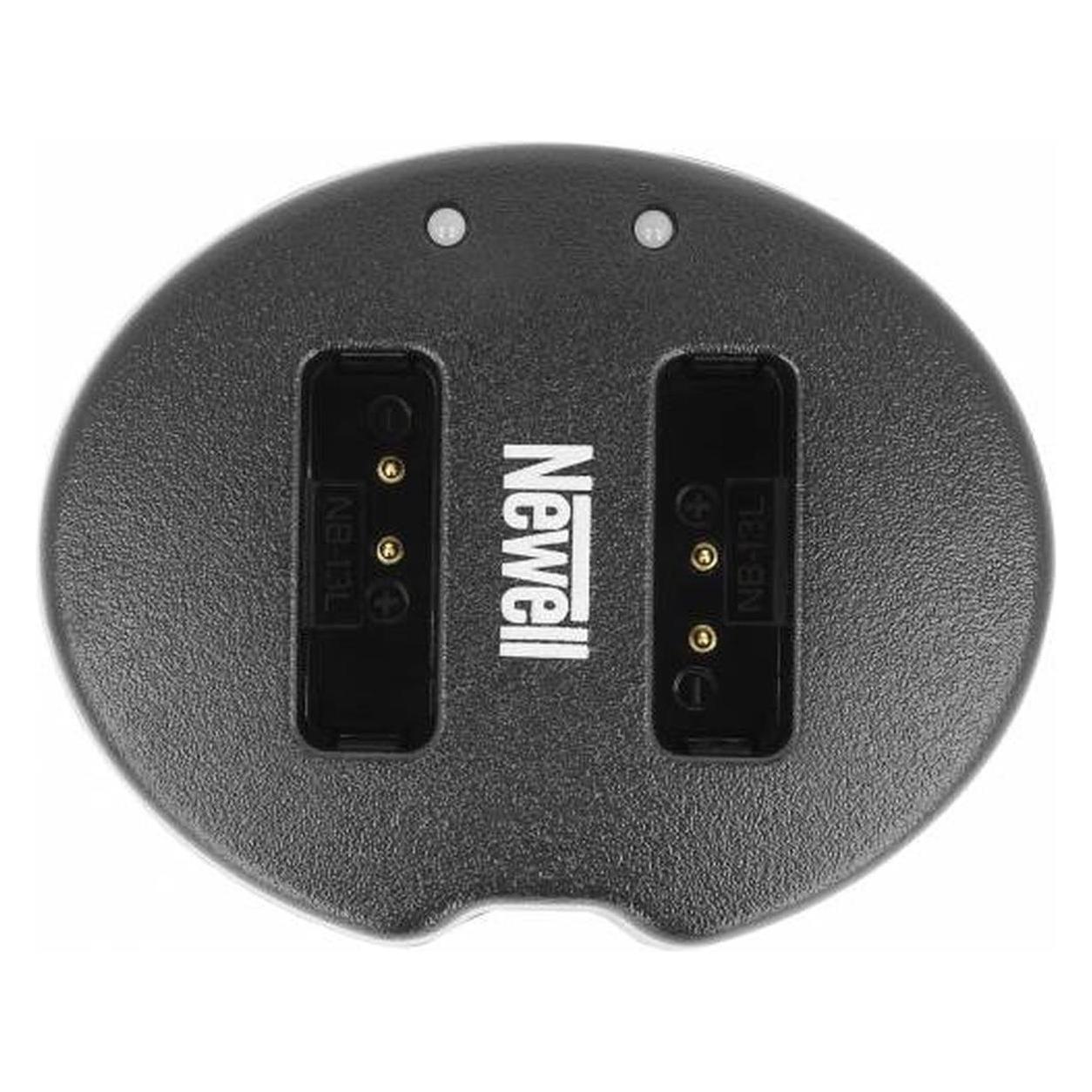 Newell Kameraladegerät SDC-USB-Zweikanal-Ladegerät für NB-13L-Akkus (Kamera Akku Ladegerät) (N-CHG-SDC-USB-NB-13L)