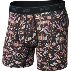 SAXX Boxershorts Mesh, schwarz/bunt