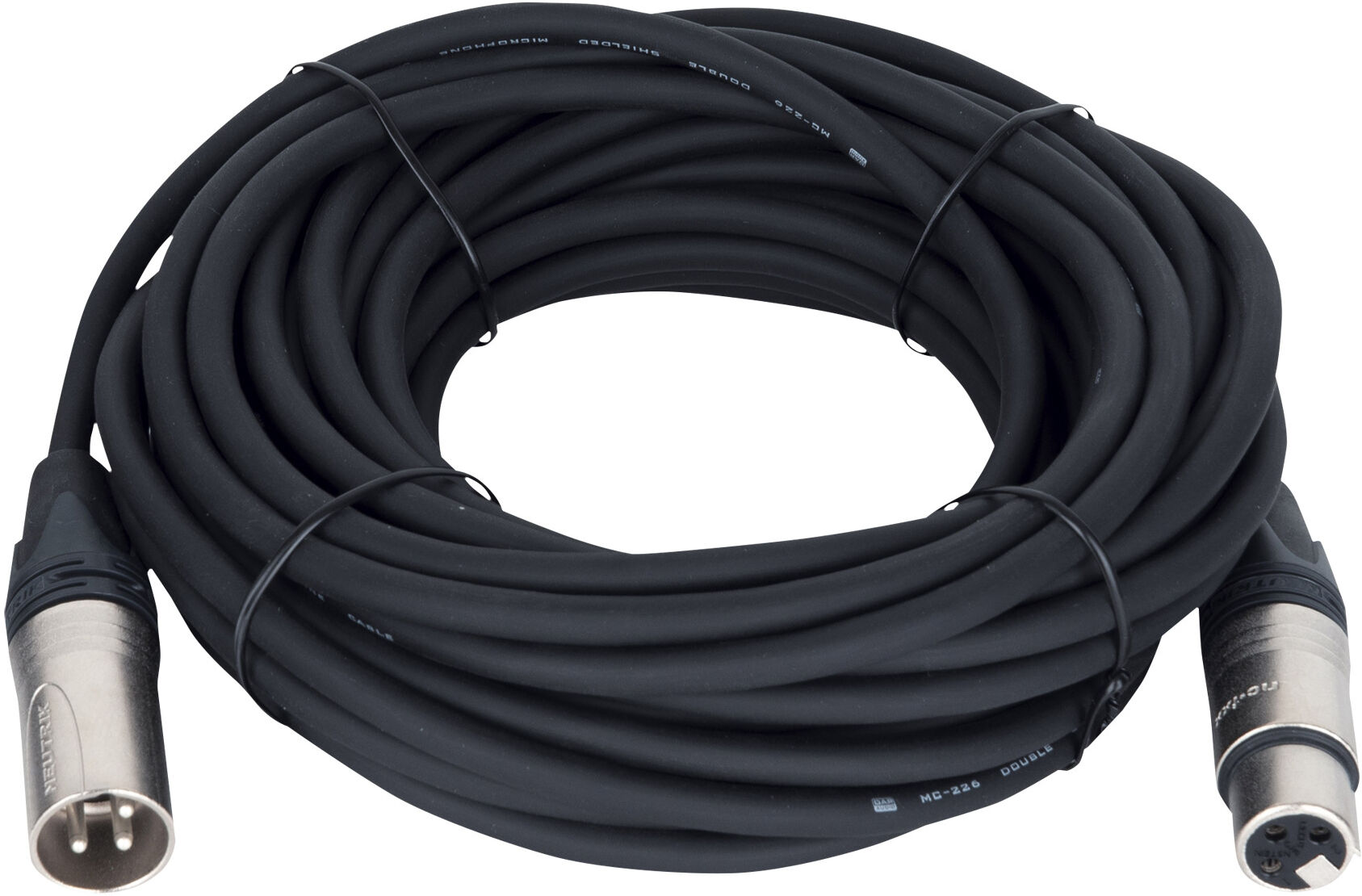 DAP Audio Fl74 Xlr M/f Mikrofon-/line-Kabel Neutrik Xx-Serie 6 M – Versilbert