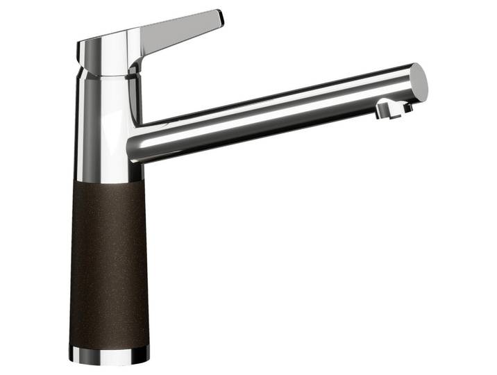 Schock Küchenarmatur Sc-510, Bronze, Metall, Stein, 5.15x22.8x20.1 cm, flexible Anschlussschläuche, schwenkbarer Auslauf 360°, Küchen, Küchenausstattung, Küchenarmaturen